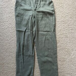 Womens Olive Green Casual Pants size XS